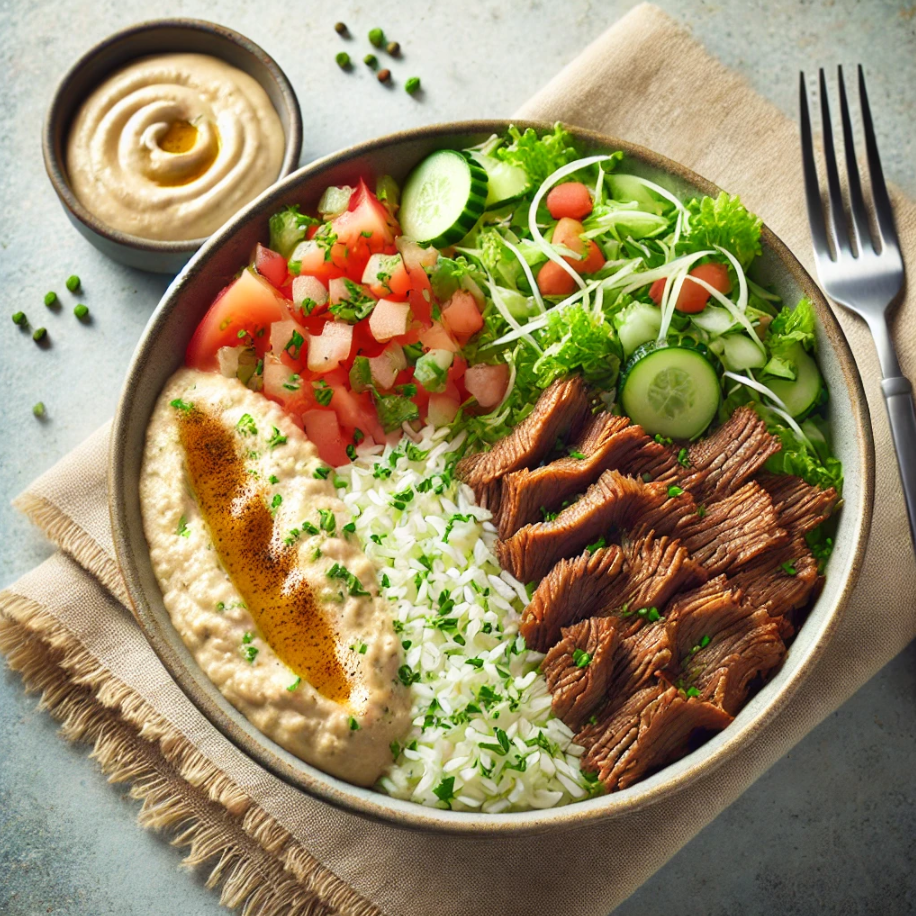 Beef Shawarma Rice Bowl