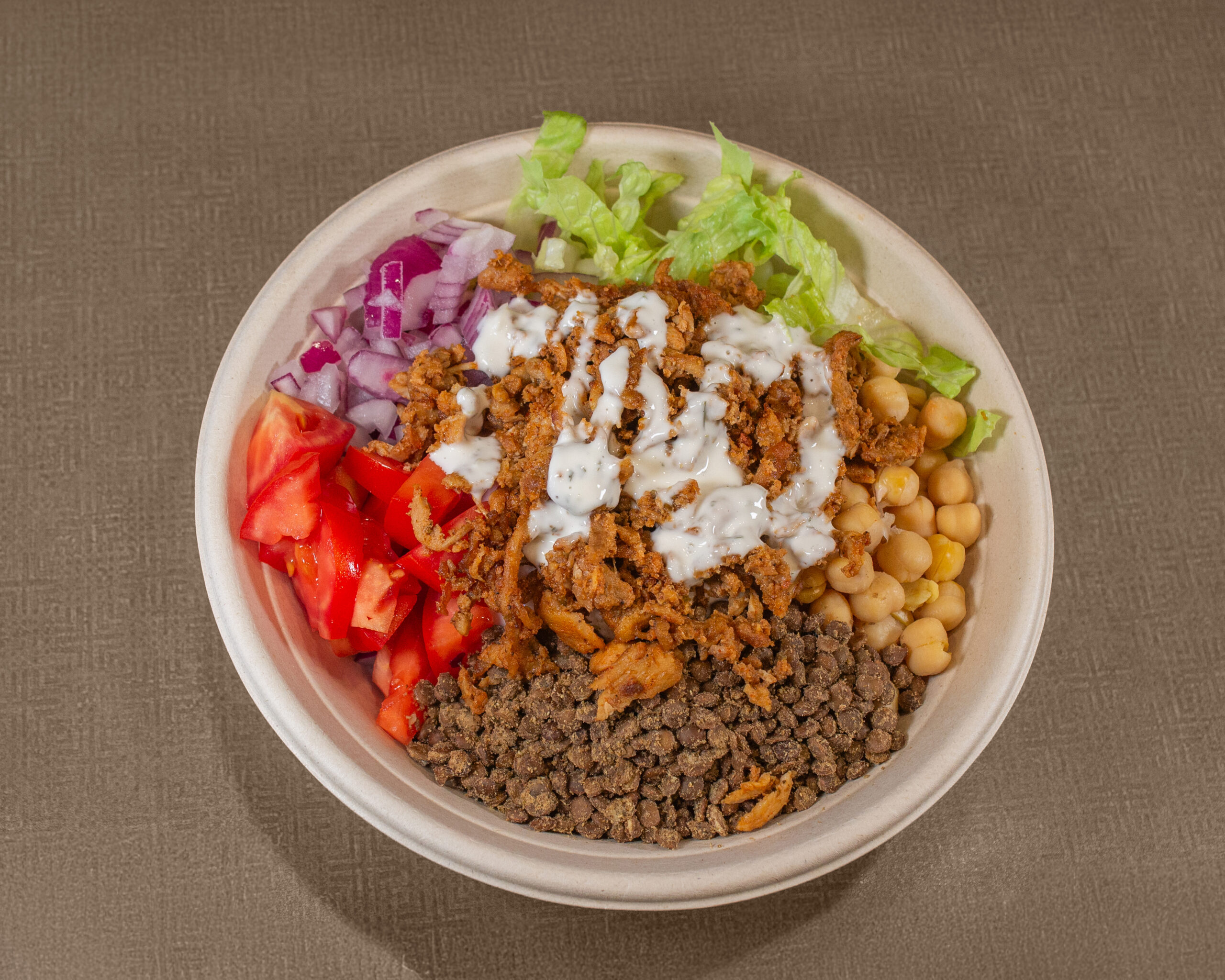 Chicken Shawarma Salad Bowl